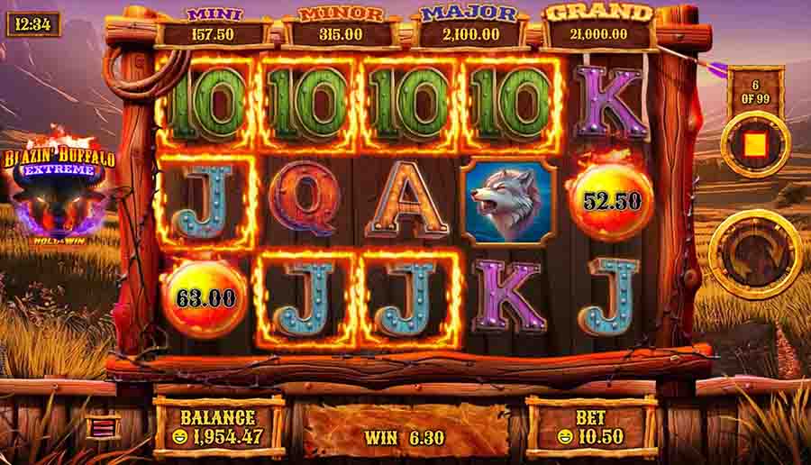 Blazing Buffalo slot game