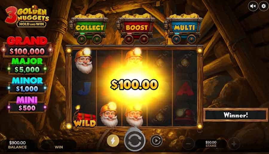 Golden Nuggets slot game