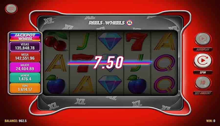 Reels & Wheels slot game